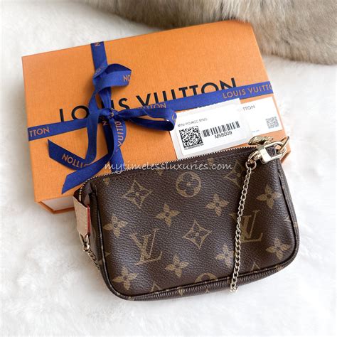 authentic louis vuitton mini pochette|Louis Vuitton Pochette real.